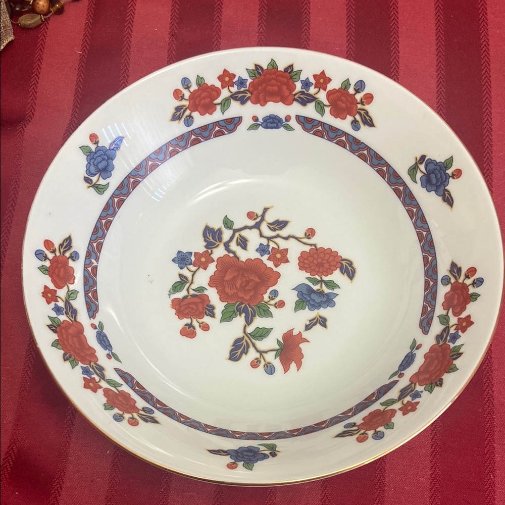 Vintage 60s CROWN MING Fine China Jian Shiang Bowl